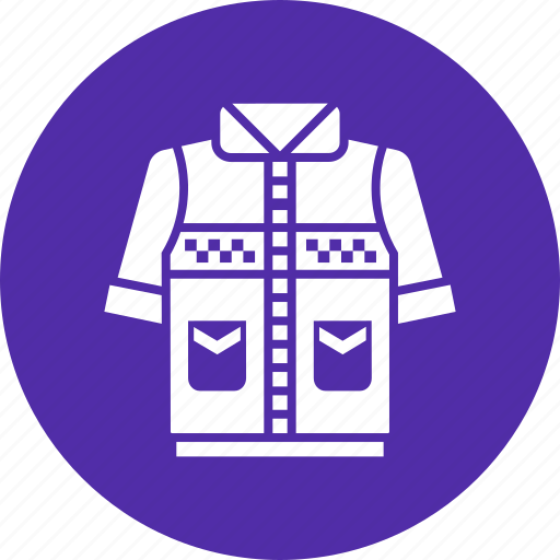 Adventure, camping, cloting, dress, hiking, jacket, wear icon - Download on Iconfinder