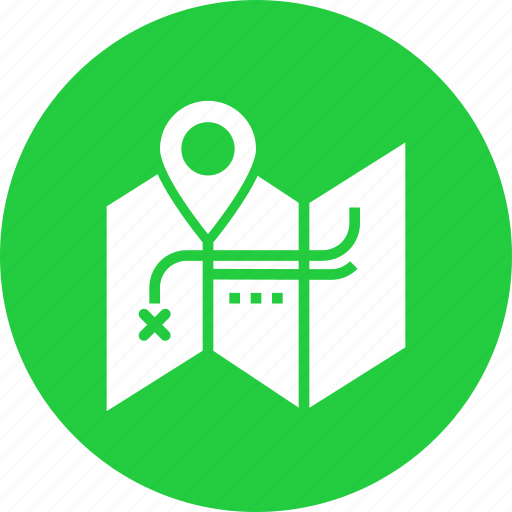 Blueprint, location, map, marker, navigation, trail, treasure icon - Download on Iconfinder
