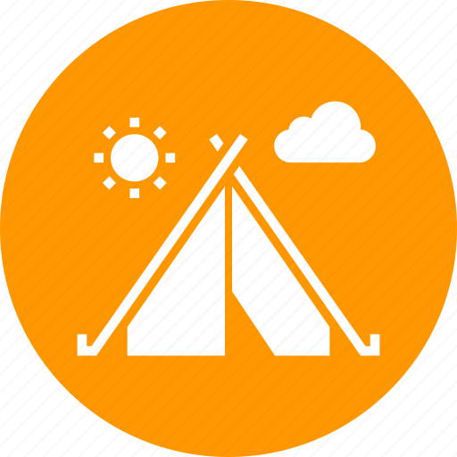 Adventure, camping, forest, hiking, outdoors, tent, travel icon - Download on Iconfinder