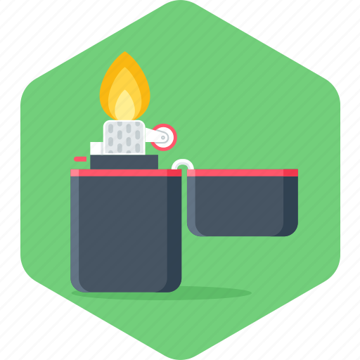 Flame, lighter, zippo, burn, fire, idea, light icon - Download on Iconfinder