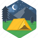 camp, camping, night, night camp, outdoor, tent
