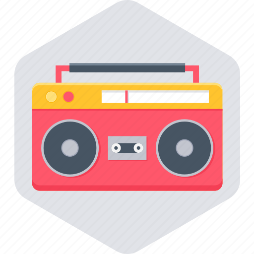 Music, radio, tape recorder, instrument, musical, player icon - Download on Iconfinder