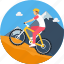 cycle, cycling, adventure, bicycle, camping, cyclist, outdoor 