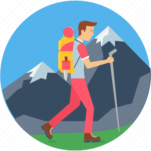 Adventure, camping, man, adventurous, camp, holiday, sports icon - Download on Iconfinder