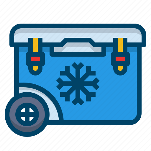 Box, cold, container, cooler, drink, ice, refrigerator icon - Download on Iconfinder