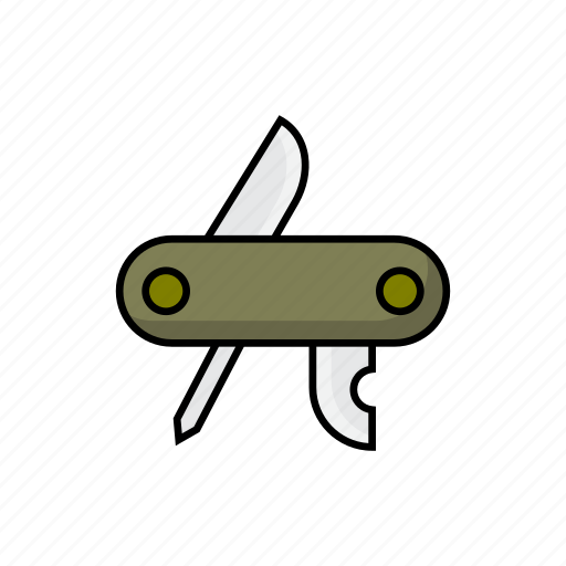 Adventure, camp, knife, swiss, travel icon - Download on Iconfinder