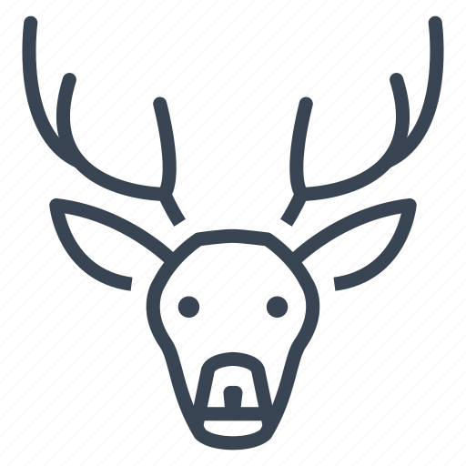 Animal, deer, nature, wildlife icon - Download on Iconfinder