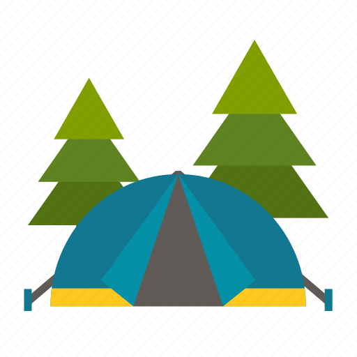 Camping, tent, camp, outdoor, travel, forest, hiking icon - Download on Iconfinder
