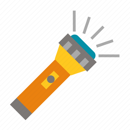 Camping, flashlight, light, pocket torch, torch, torch light icon - Download on Iconfinder
