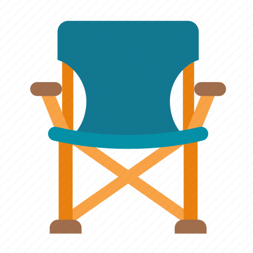 Camping, camp, chair, fishing, folding, cinema, director icon - Download on Iconfinder