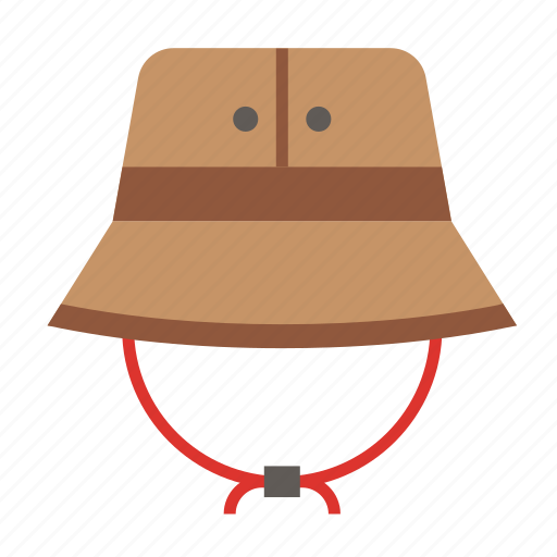 Camping, clothes, hat, outdoor, camp, bucket, fisherman icon - Download on Iconfinder