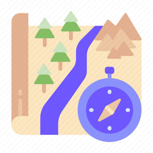 Map, and, location, maps, compass, navigation, pin icon - Download on Iconfinder