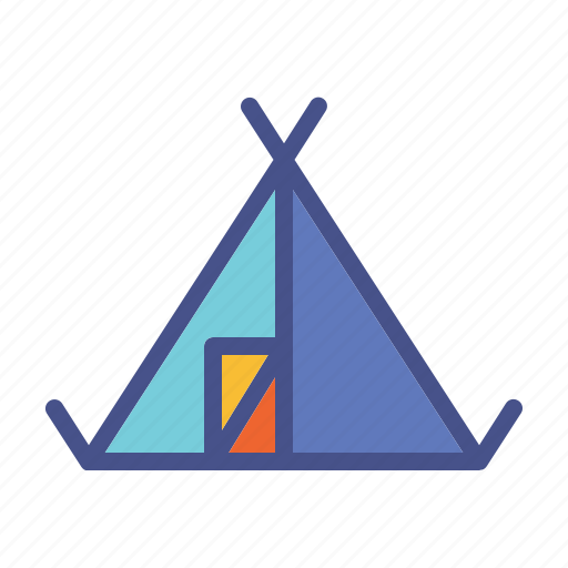 Adventure, camp, outdoor, tent, tribe icon - Download on Iconfinder