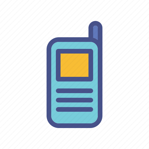 Call, communication, mobile, phone, radio, walkie icon - Download on Iconfinder