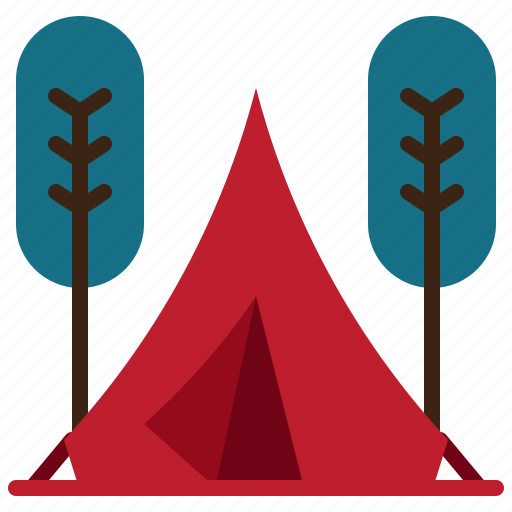 Tent, camping, campground, travel, location, outdoor icon - Download on Iconfinder