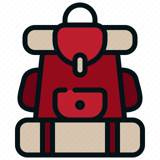 Bag, backpack, camping, trip, travel icon - Download on Iconfinder