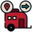 car, campervan, caravan, vehicle, location 