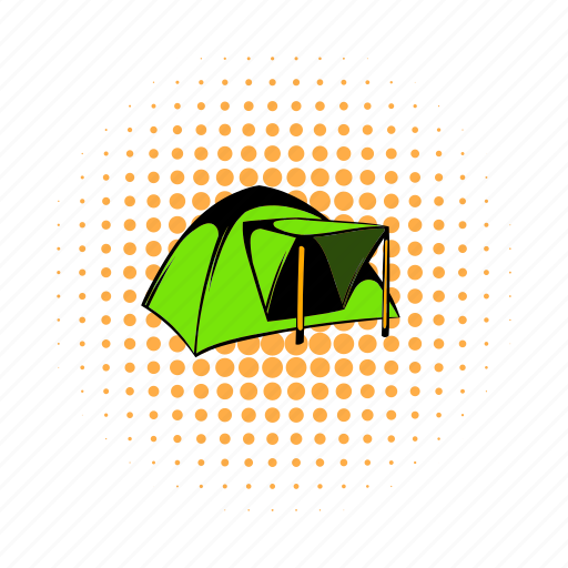 Adventure, comics, dome, outdoor, tent, tourist, travel icon - Download on Iconfinder