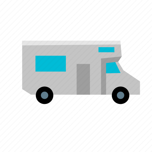 Camper, old, recreational, rv, small, trip, vehicle icon - Download on Iconfinder