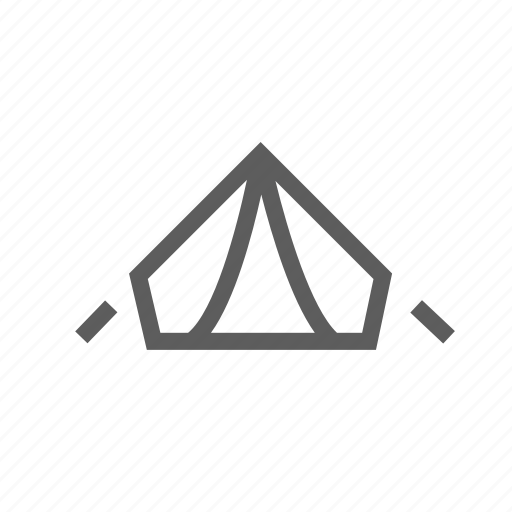 Bivouac, camp, deploy, encamp, out, teepee, tent icon - Download on Iconfinder