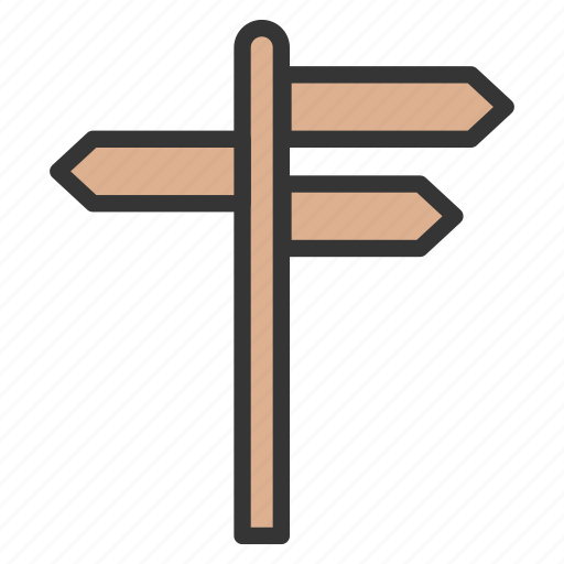 Arrow, camping, street, streetsign icon - Download on Iconfinder