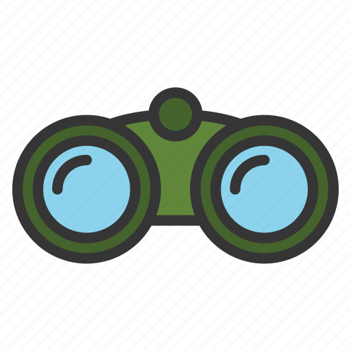 Binocular, camping, telescope, travel icon - Download on Iconfinder