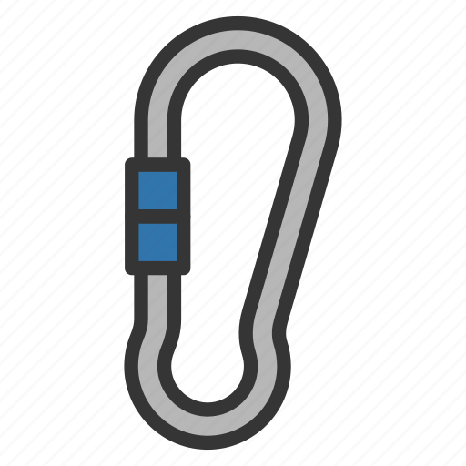 Camping, carabiner, climbing, safety, sport icon - Download on Iconfinder