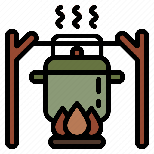Camping, cooking, campingcooking, camp icon - Download on Iconfinder