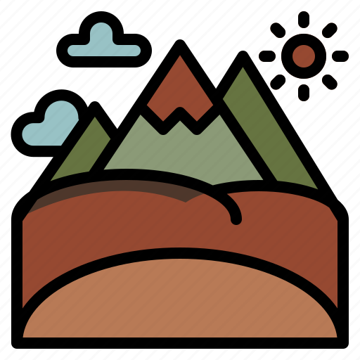 Camping, mountain, landscape, nature, adventure icon - Download on Iconfinder
