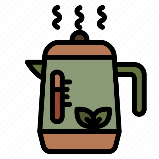 Camping, teapot, pot, teakettle, water, hottea icon - Download on Iconfinder