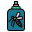 mosquito, spray, insect, repellent, stop, camping 