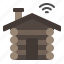 hut, wifi, camp, camping, house, internet 