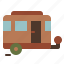 camping, trailer, caravan, travel 