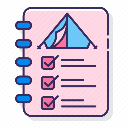 Camp, camping, checklist, list icon - Download on Iconfinder