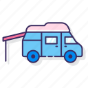 camping, car, transport, vehicle