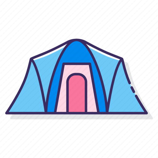 Camp, family, tent icon - Download on Iconfinder