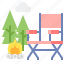 camping, chair, travel, seat, nature 
