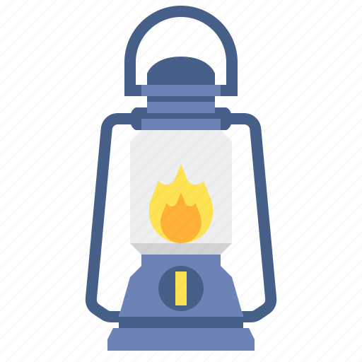 Camping, lantern, light, fire icon - Download on Iconfinder