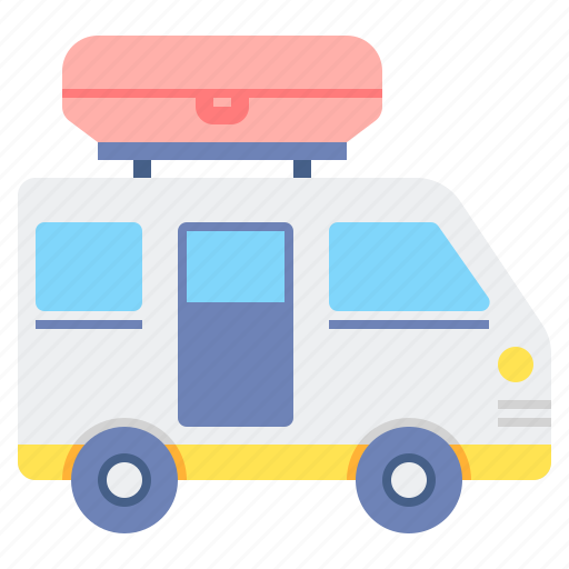 Caravan, vehicle, van, transport icon - Download on Iconfinder