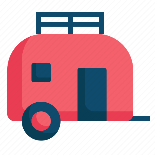 Campercar, camping, travel, campground, vacation icon - Download on Iconfinder