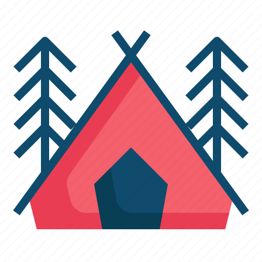 Campingtent, tent, campground, travel, vacation, tourism icon - Download on Iconfinder
