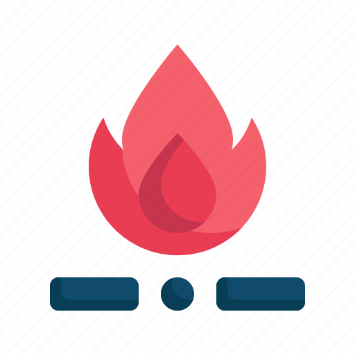 Fire, camping, campground, flame icon - Download on Iconfinder