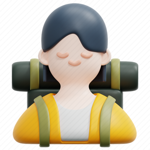 Adventurer, adventure, camping, female, woman, user, avatar 3D illustration - Download on Iconfinder