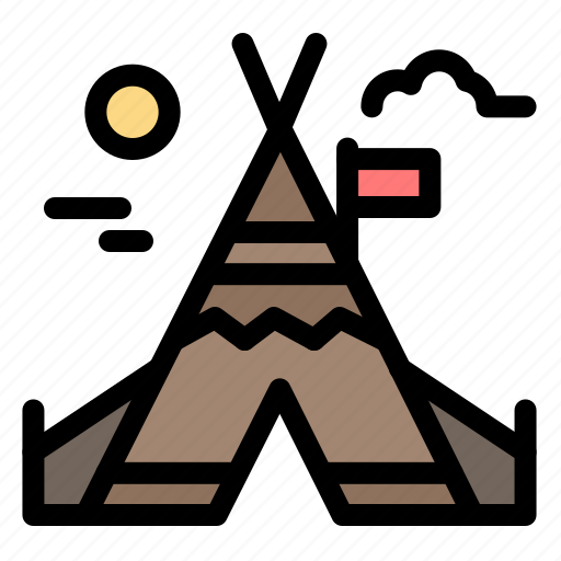 Camp, canada, fire, work icon - Download on Iconfinder