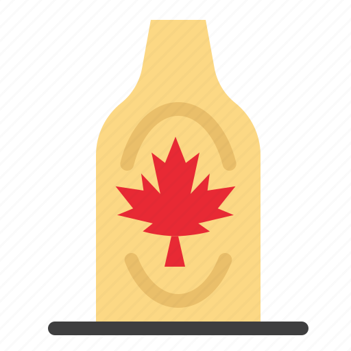 Autumn, bottle, canada, leaf, maple icon - Download on Iconfinder