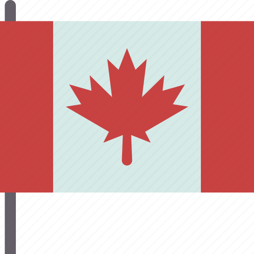 Canada, flag, country, national, official icon - Download on Iconfinder