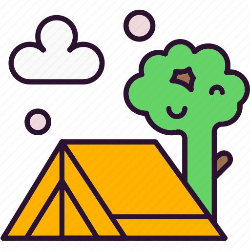Camping, canada, outdoor, tent icon - Download on Iconfinder