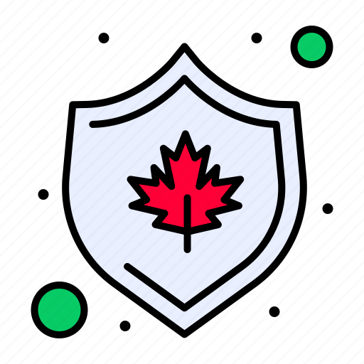 Canada, leaf, security, shield icon - Download on Iconfinder