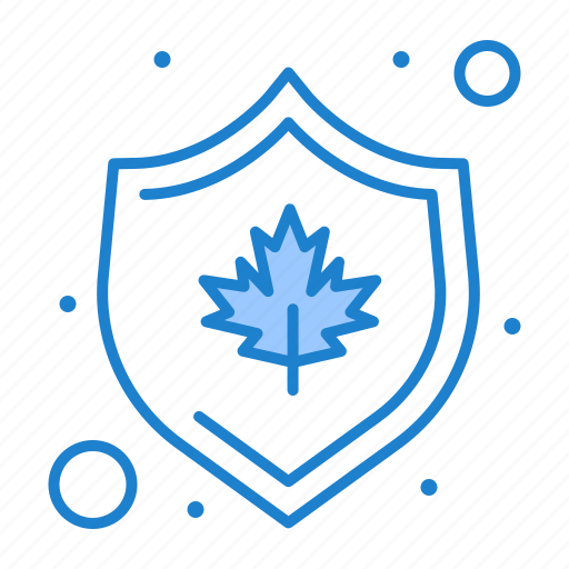 Canada, leaf, security, shield icon - Download on Iconfinder
