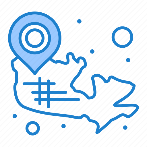 Canadian, country, location, map icon - Download on Iconfinder